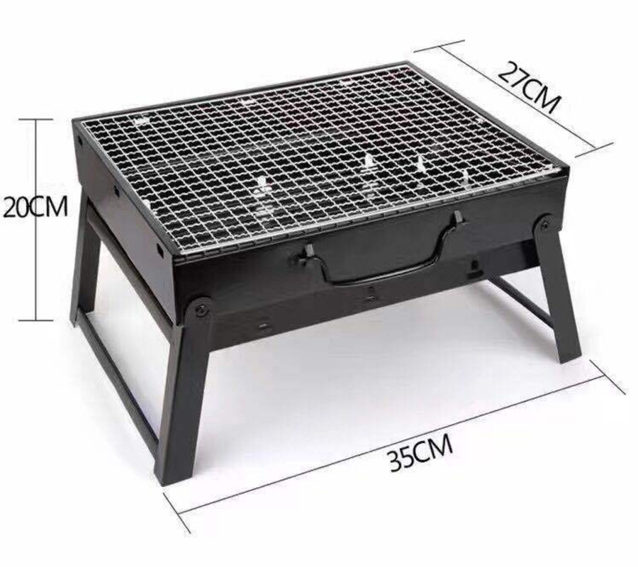 Folding barbecue grill grill outdoor portable barbecue grill household charcoal carbon grill BBQ factory direct sale
