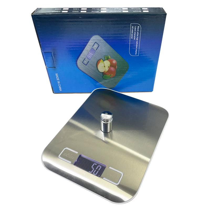 P20 kitchen scale waterproof electronic scale stainless steel kitchen scale baking scale household high precision gram scale