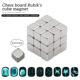Nail magic cube magnet [27]]