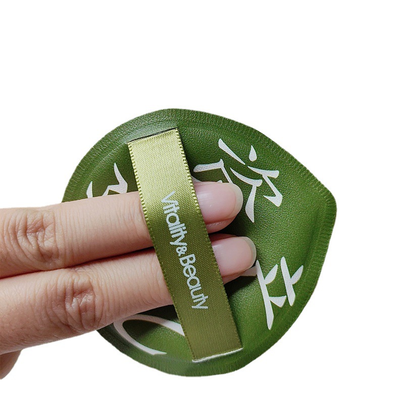 Personalized Trendy Language Marshmallow Air Cushion Powder Makeup Cotton Thickened Dry and Wet Dual-Use Liquid Foundation Powder BB Makeup Tool