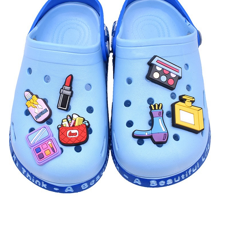 Cosmetics e-commerce Amazon AliExpress PVC soft rubber hole shoes shoe flower shoe buckle shoe decoration accessories