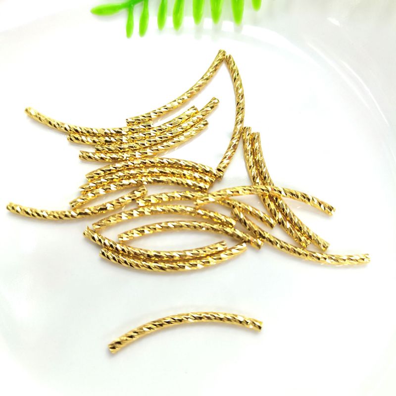 14k 18k包金保色エルボ直管s管diyアクセサリー手作り手串材料工場卸売り|undefined