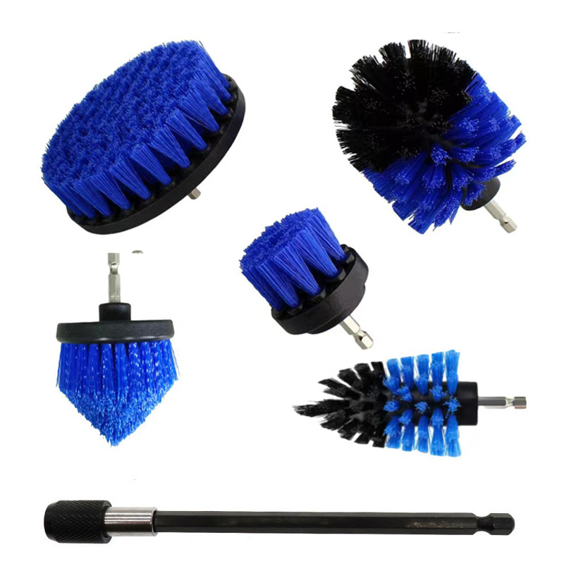 Cross-border Amazon AliExpress temu brush electric drill cleaning brush head electric disc brush cleaning dust removal brush suit