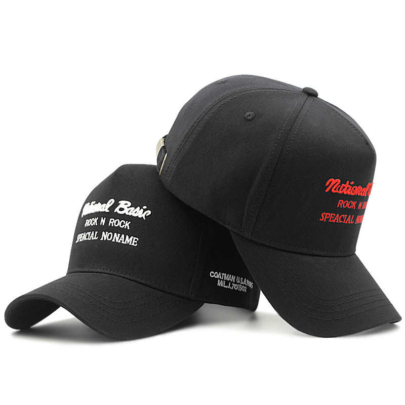 Wholesale generation hair big head circumference high top baseball cap men's large spring and autumn cotton embroidery letter hard top large size cargo cap