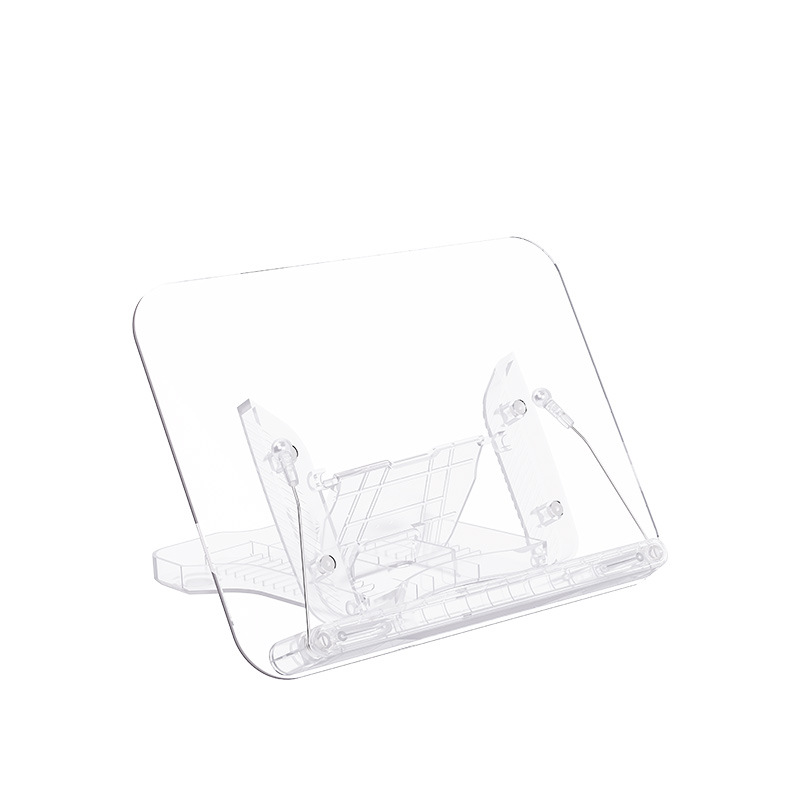 Qirui boneruy transparent acrylic reading bracket Universal Notebook bracket for students reading and reading artifact