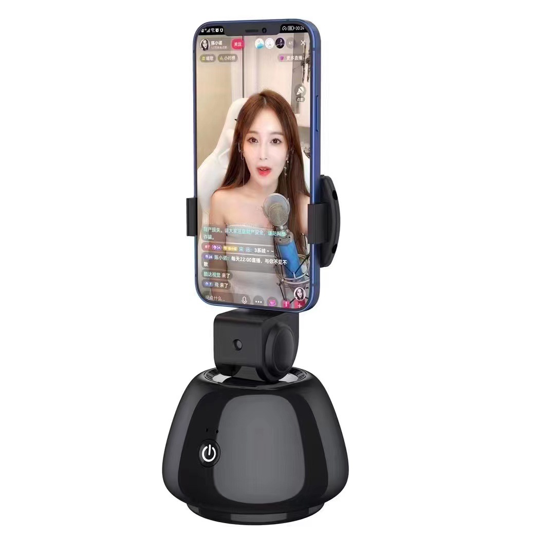 Factory direct net red 360-degree intelligent follow-up artifact trembles live tracking photography stabilizer mobile phone pan-tilt