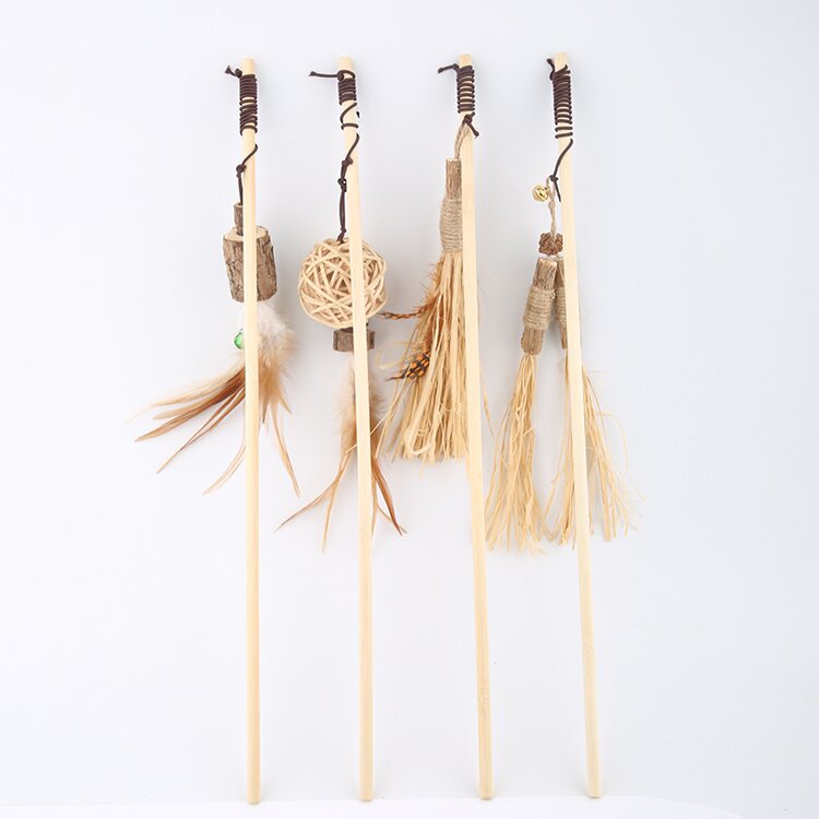 Cat Supplies Solid Wood Polygonum Kappa Cat Toy Stick Insect Gall Fruit Cat Toy Pet Supplies A Cat Toy