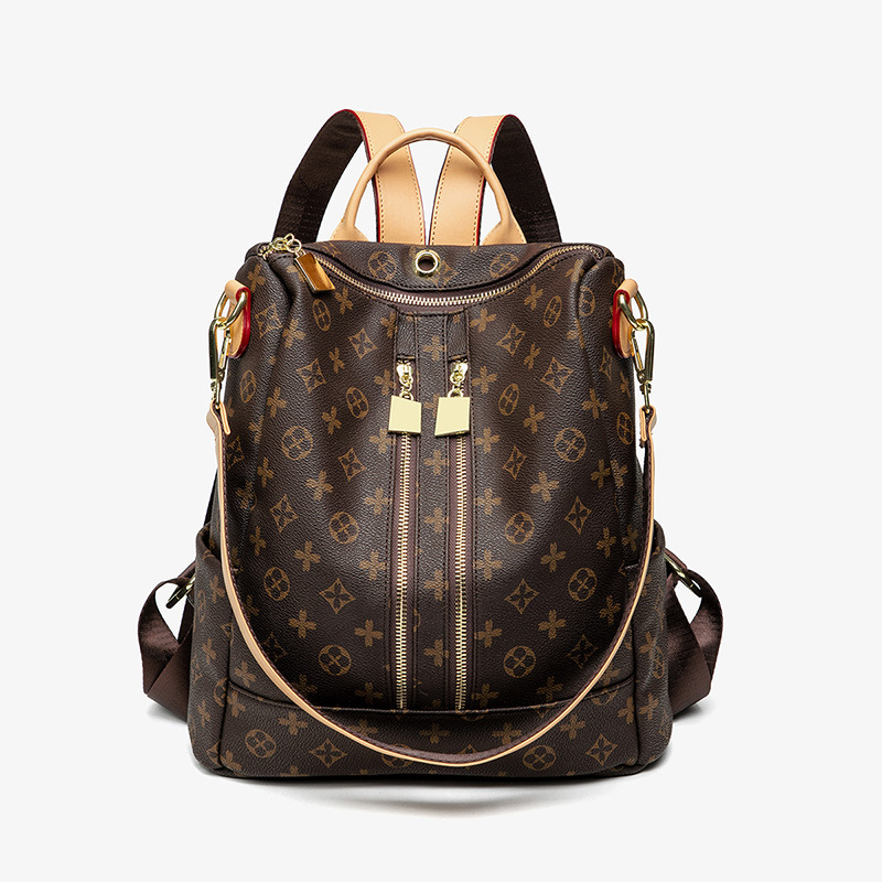 Backpack Women's Korean-style 2023 New Easy-to-ride Women's Bag Fashionable Casual Dual-use Mummy Large Capacity Women's Backpack Trendy