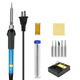 Small temperature control Blue +5 Heads + tin tube + Rosin + sponge + square bracket/medium gauge