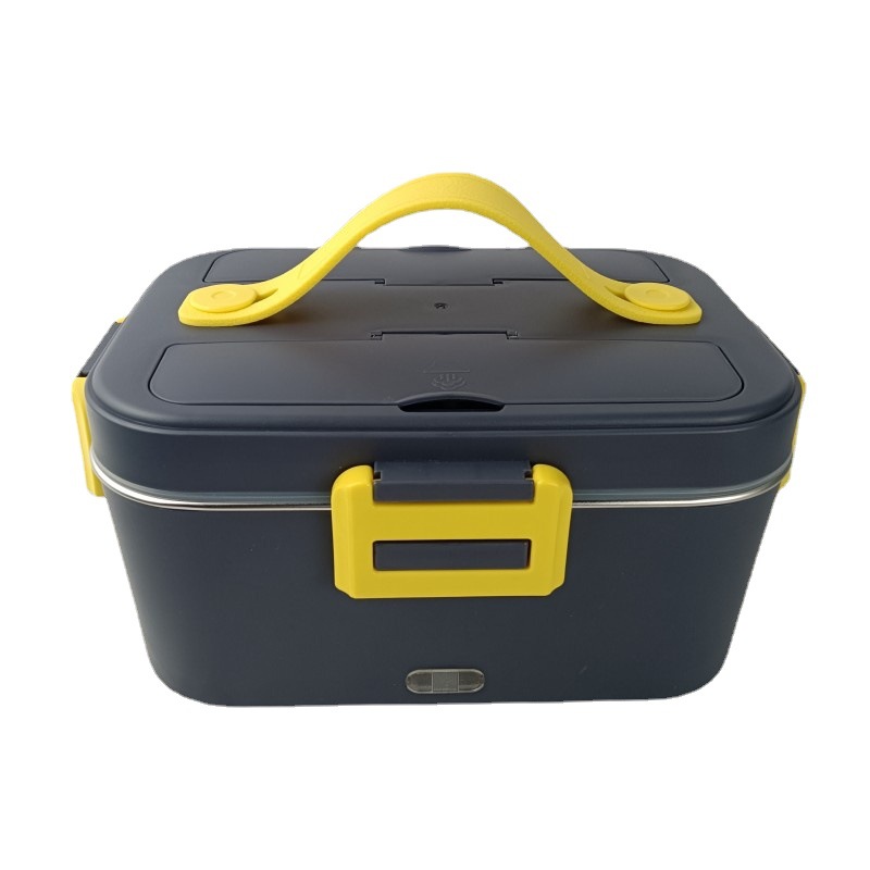 1.8-liter electric heating lunch box dual voltage heating lunch box portable Amazon 304 liner insulation water-free lunch box