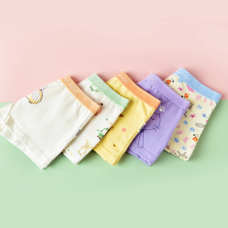 APPYABC children's underwear cotton girly boxers Cuk big children student shorts girls bottoms factory wholesale