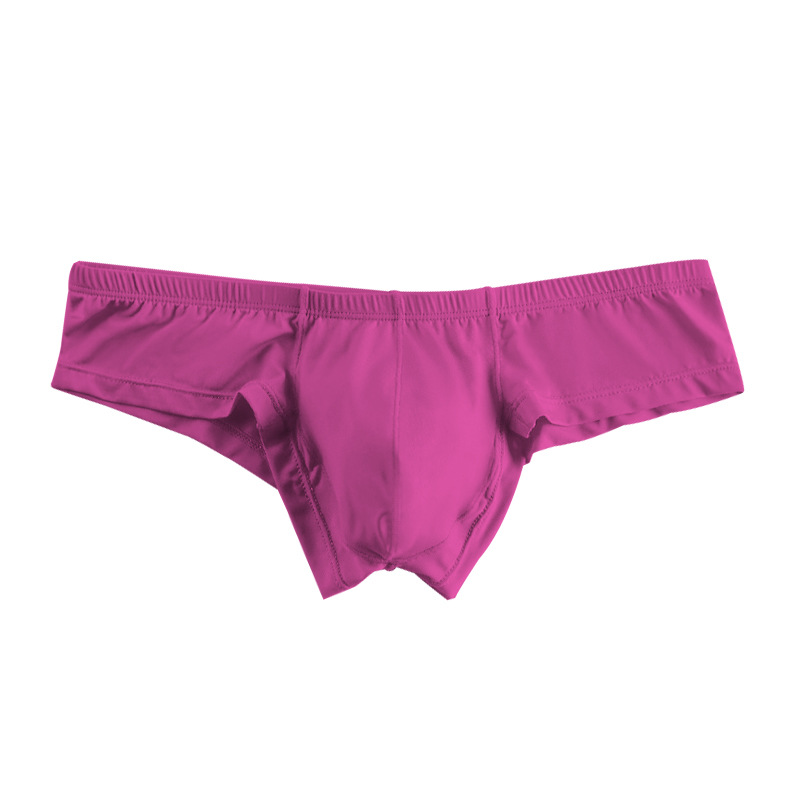 ADANNU Men's Underwear Modal Fabric Comfortable Breathable Low Waist Sexy Briefs Fashionable Quick-drying Large Bag