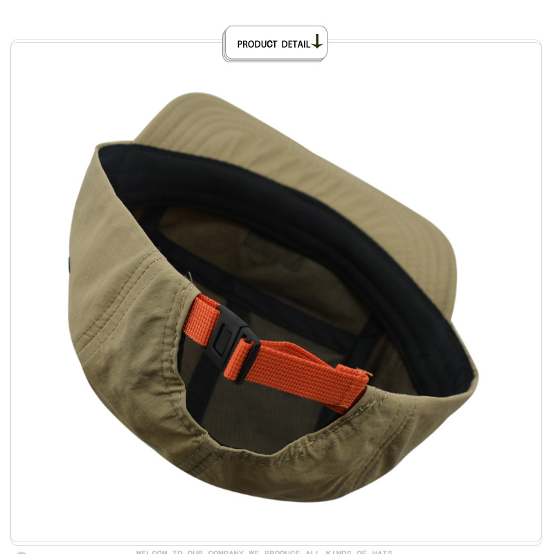 Japanese-style short-brim baseball cap spring and summer outdoor quick-drying sunscreen cap men's and women's street soft-brim five-piece sun hat