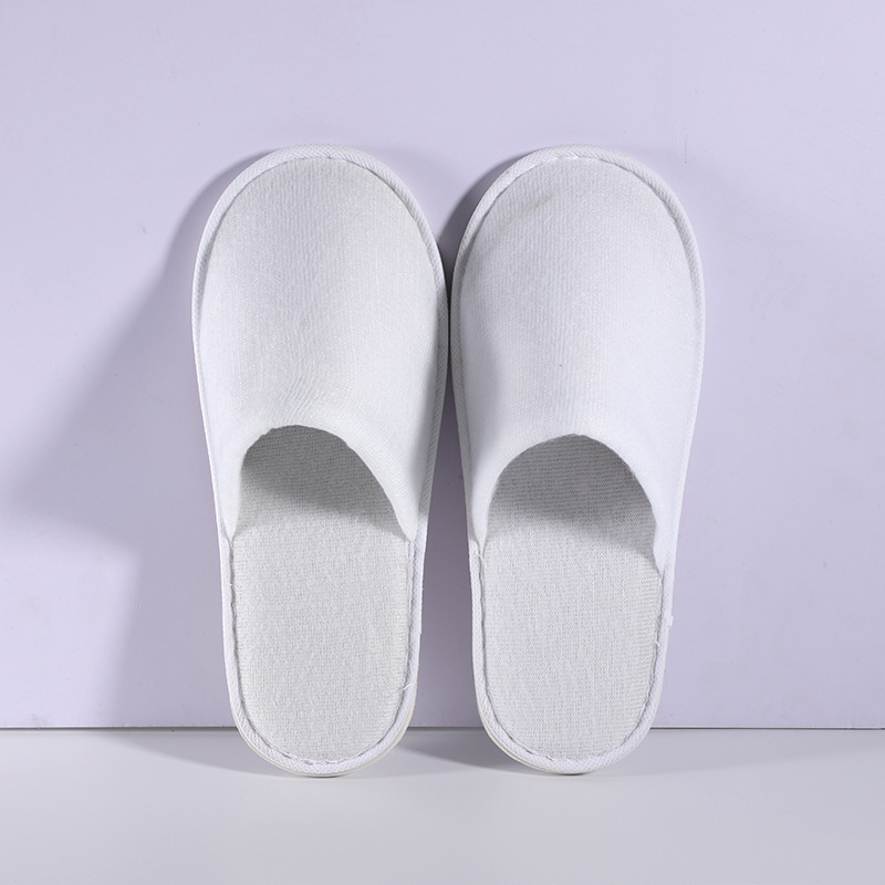 Hotel disposable slippers factory homestay hotel travel winter non-slip hospitality coral fleece cotton slippers factory wholesale
