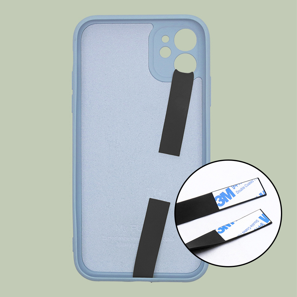2023 modern simple creative silicone mobile phone strap mobile phone case wrist strap drop-resistant elastic rope
