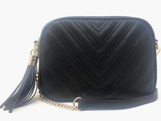 Cross-border BAG2024 New Women's Bag Fashion Trend Shoulder Crossbody Bag Embroidery Chain Small Bag