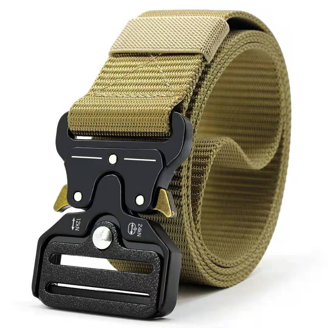 Cobra buckle tactical belt buckle nylon belt men's outdoor sports canvas Combat Inner Belt manufacturers