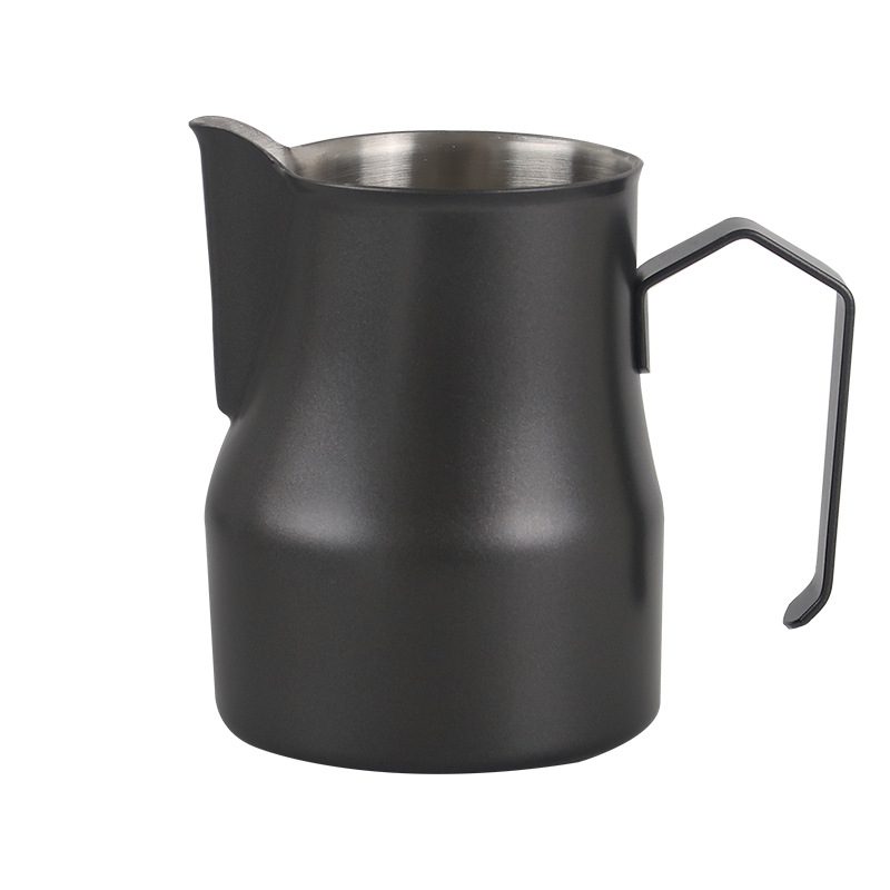 Coffee Pull Flower Cup Breathing Tank Pointed Mouth Pull Flower Cup with Scale Coffee Pull Flower Cup Italian Belly Breathing Cup