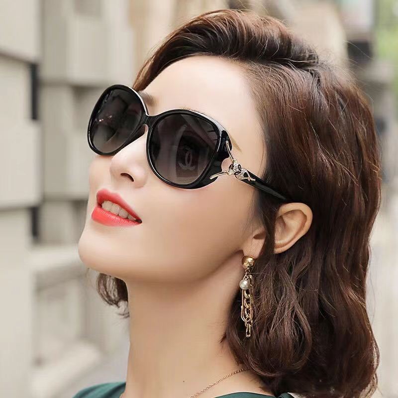 Classic fashion fox head sunglasses elegant Camellia sunglasses ladies stall sunglasses factory wholesale