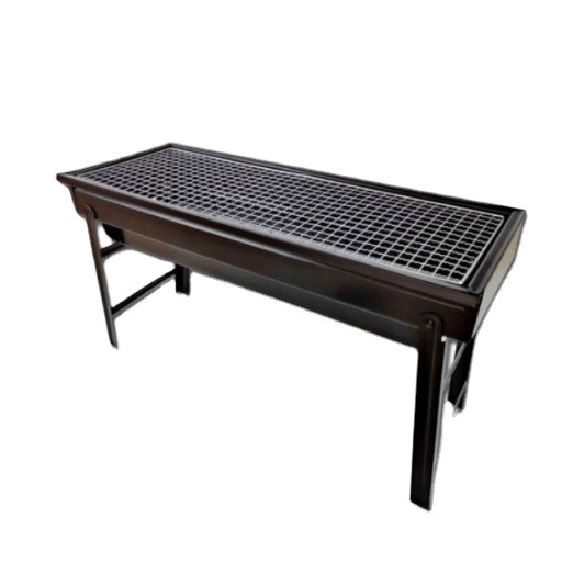 Factory direct large folding barbecue oven drawable outdoor barbecue charcoal portable barbecue BBQ