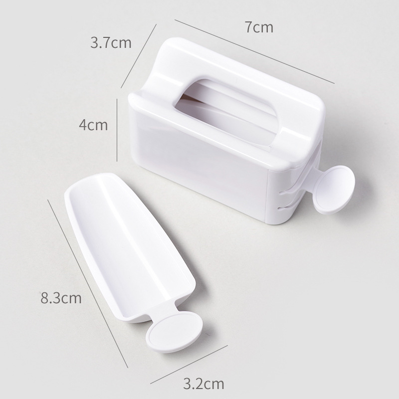 Nail Art Powder Recycling Box Double Layer French Powder Box Portable Infiltrating Powder Container Glitter Storage Nail Art Tools
