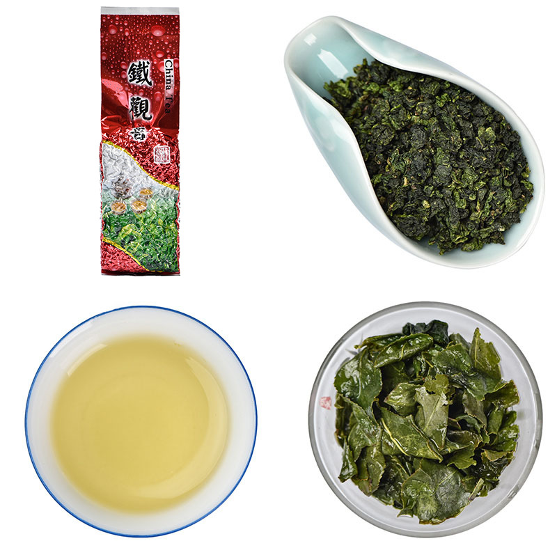 Tieguanyin small species Pu'er jasmine black oolong half a kilo vacuum bag tea cross-border charcoal baking bulk black tea packet