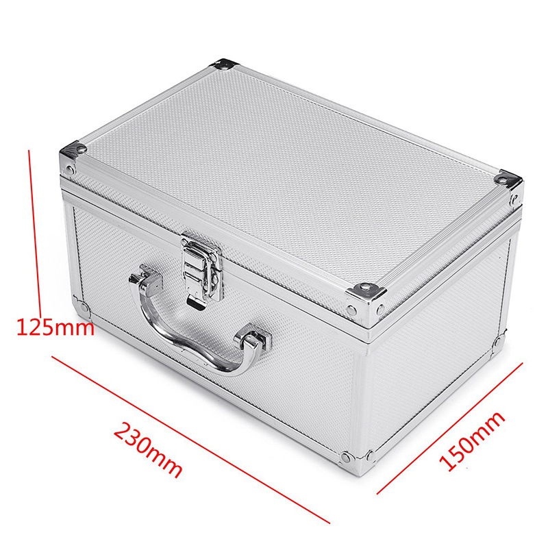 Spot supply aluminum alloy electronic products packaging box aluminum alloy toolbox instrument storage box