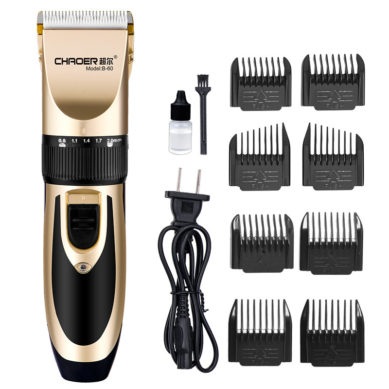 Chaoer adult baby Shaver rechargeable professional electric hair clipper electric hair cutting ceramic hair clipper hair clipper