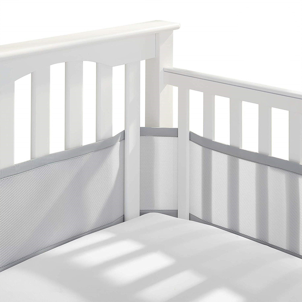 Amazon summer new breathable skin-friendly baby bed circumference sandwich anti-collision bed fence maternal and child bedding