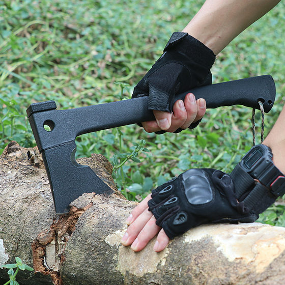 Outdoor Multifunctional Ax Camping Tactical Ax Knife Mountain Logging Fire Ax Vehicle Camping Woodworking Ax