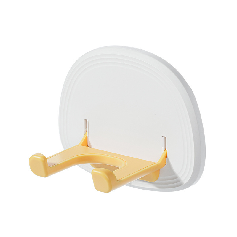 Nachuan wall-mounted folding hair dryer storage rack punch-free bathroom toilet hair dryer hair dryer storage rack