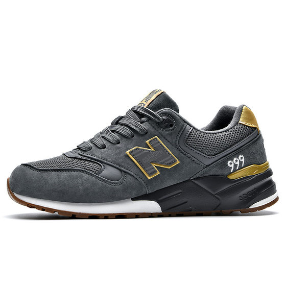 Sports Men's and Women's Shoes Genuine Leather Travel N-Character Large Size 999 Couple's Casual Running Shoes Men's Spring and Autumn New Bailun Cool Run