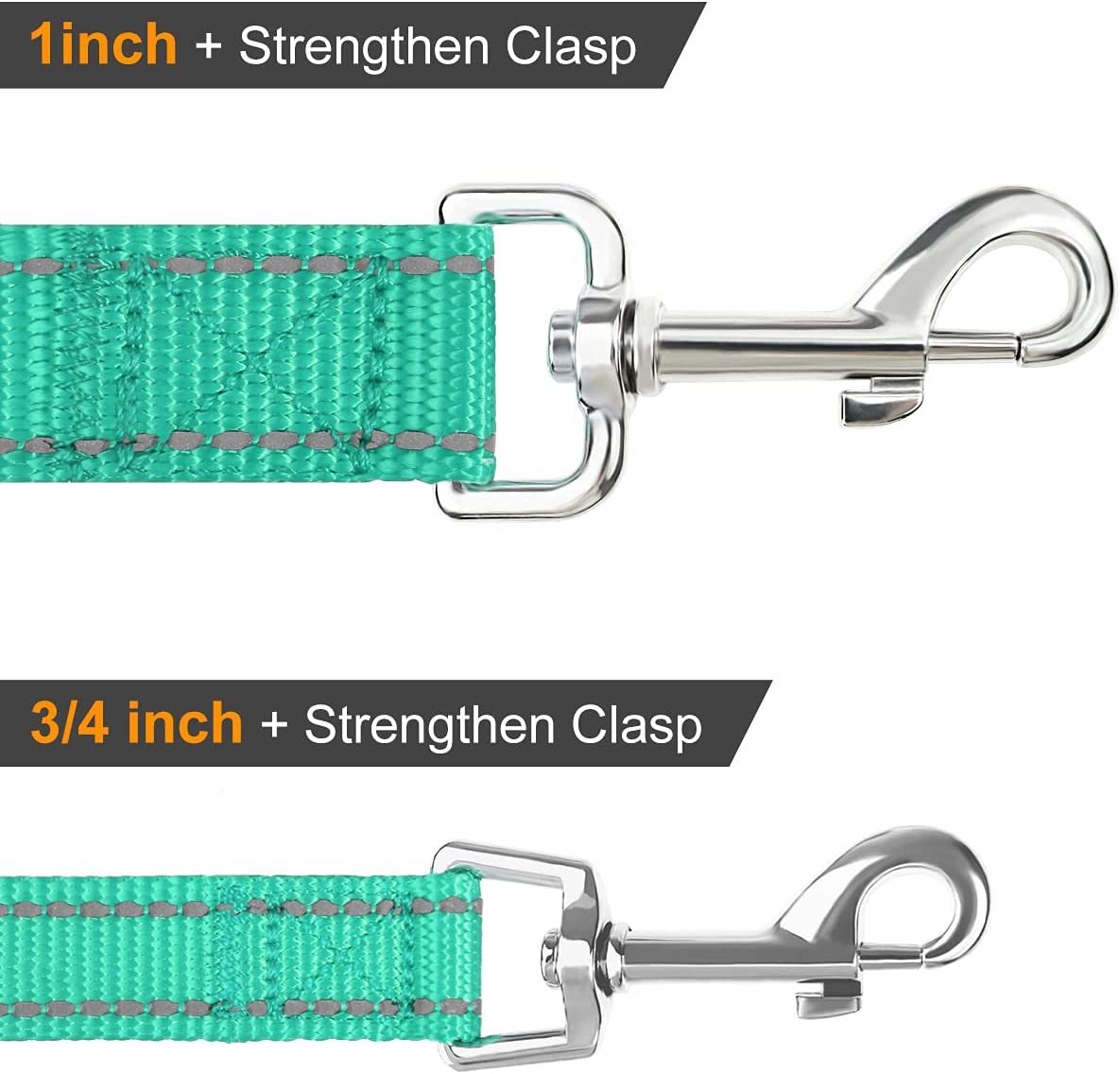 Factory Direct reflective dog pet traction rope hand guard training rope traction belt pet 12 colors