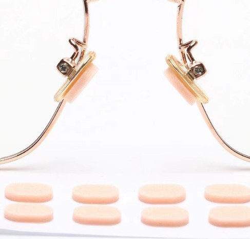 Glasses holder pad EVA glasses pad nose pad heightening non-slip nose pad soft sponge anti-squeeze nose pad worker
