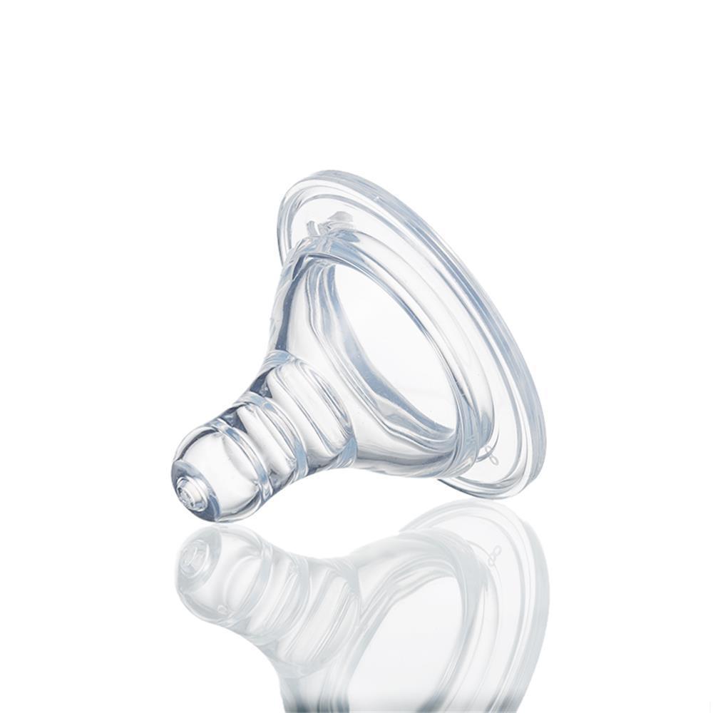 Factory spot wholesale newborn baby feeding bottle wide caliber liquid universal super soft silicone nipple