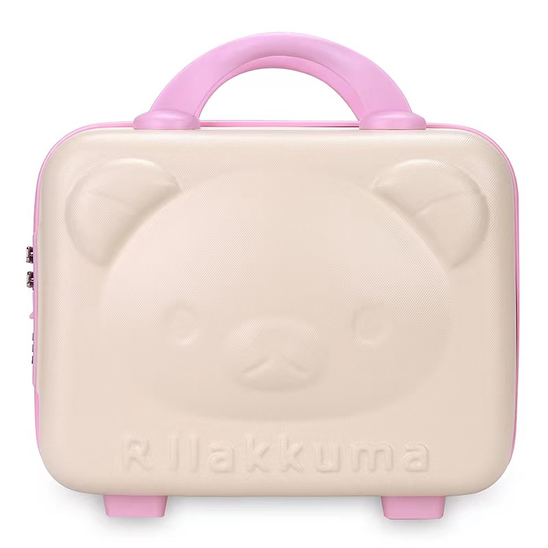14-inch bear luggage mini cosmetic case cartoon cute suitcase children's password box hand gift wholesale