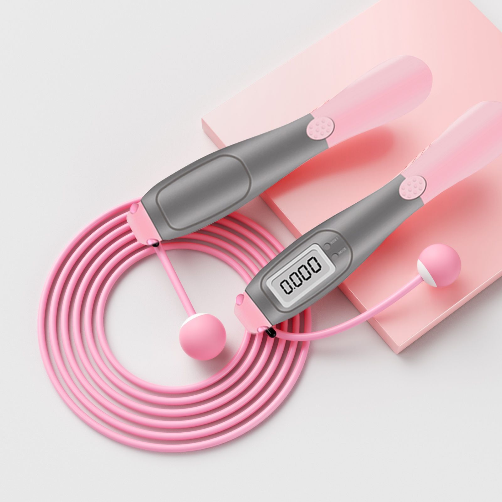 A generation of professional cordless electronic rope skipping student fitness count rope skipping calorie cordless wire rope skipping
