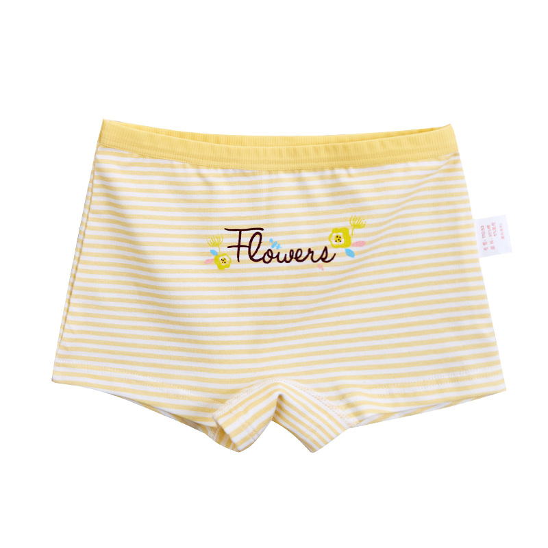 Girls Underwear Children's Boxers Cartoon Children's Wear Boxers Small Medium and Large Children's Underpants Girls Underwear Baby Cotton