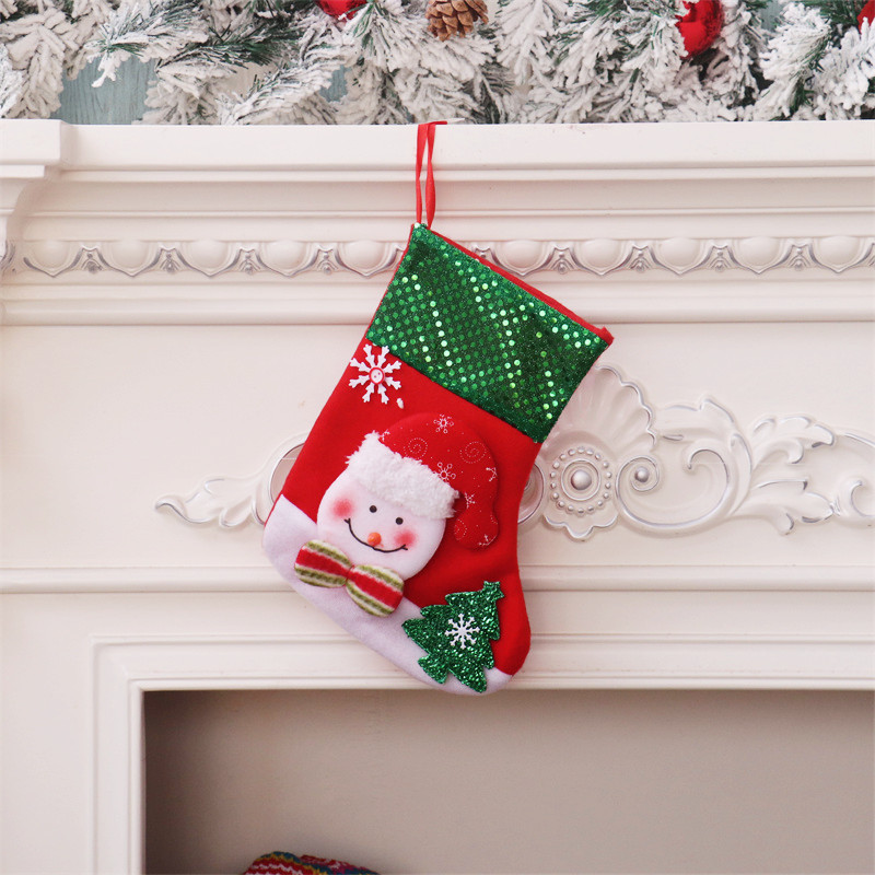 Old Man Christmas Stocking Stereo Christmas Stocking Christmas Stocking Christmas Gift Bag Christmas Decoration Christmas Stocking Decoration