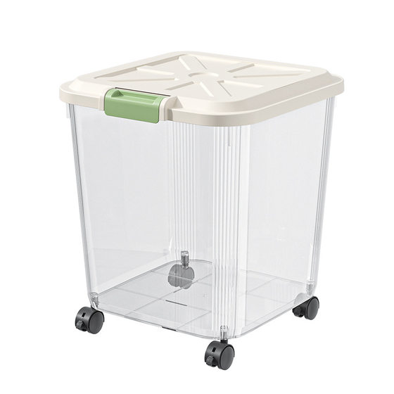Household Rice Bucket Insect-proof Moisture-proof Sealed Food Grade Storage Tank Rice Noodles Storage Tank Large Capacity Rice Bucket Box Wholesale