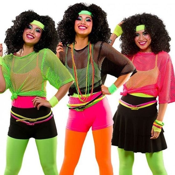 Exported to Europe and America 1980s Party Dance Ladies Fishing Net Mesh T-Shirt fishnet shirt