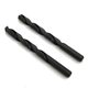 4241 rolled black drill high speed steel straight shank twist drill hot sale aluminum alloy plastic wood cardboard drilling operation