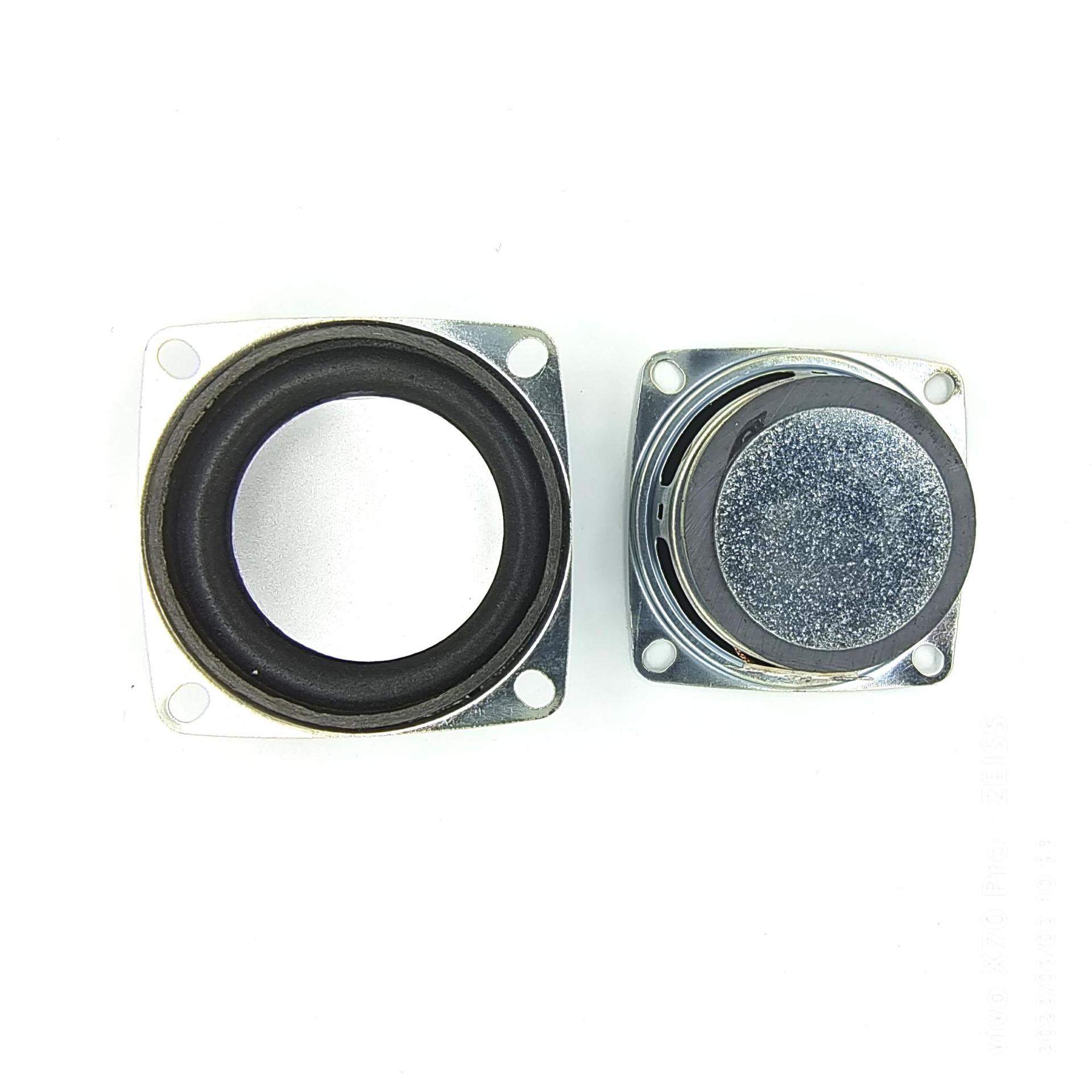 52MM square 40 magnetic bubble side speaker small box speaker 2-inch external magnetic speaker in stock high 25mm