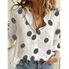 2022 Europe and the United States cross-border for Amazon independent station digital printing loose casual cotton long sleeve shirt Women