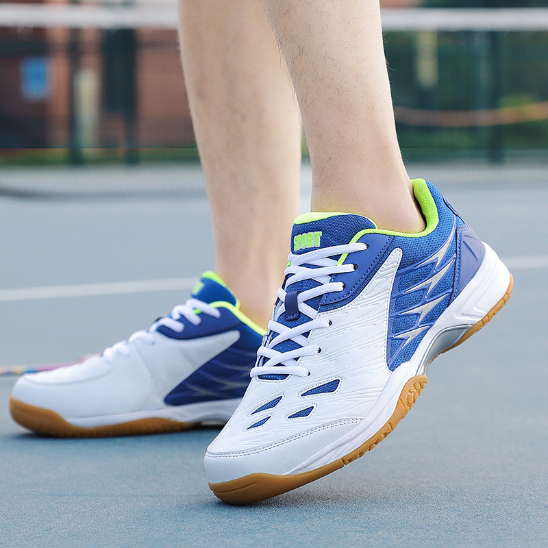 2022 New badminton shoes tennis shoes table tennis volleyball competition training shoes non-slip wear-resistant shoes couple sneakers
