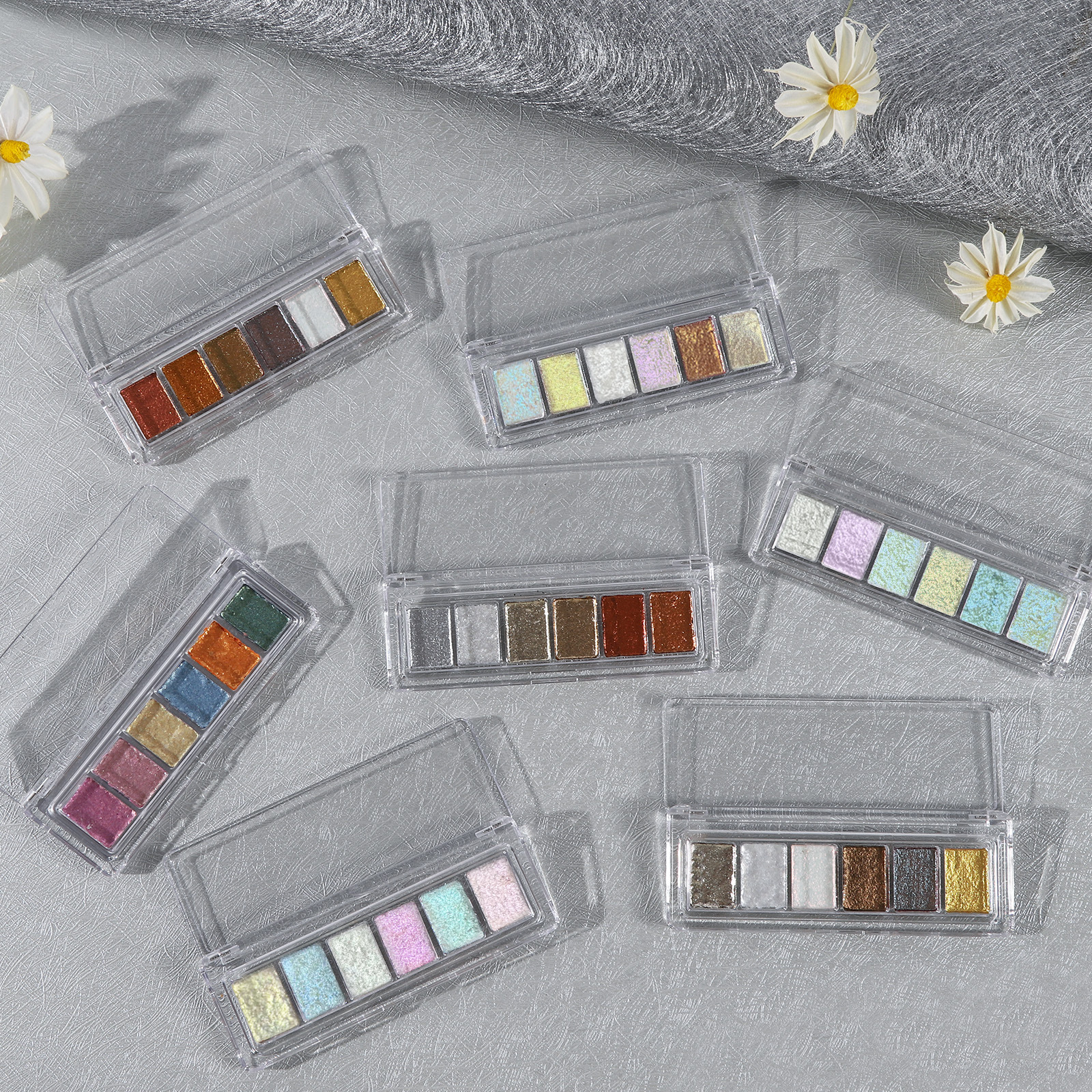Nail Art Six Color Solid Cloth Spirit Mud Magic Mirror Powder_voghion.com