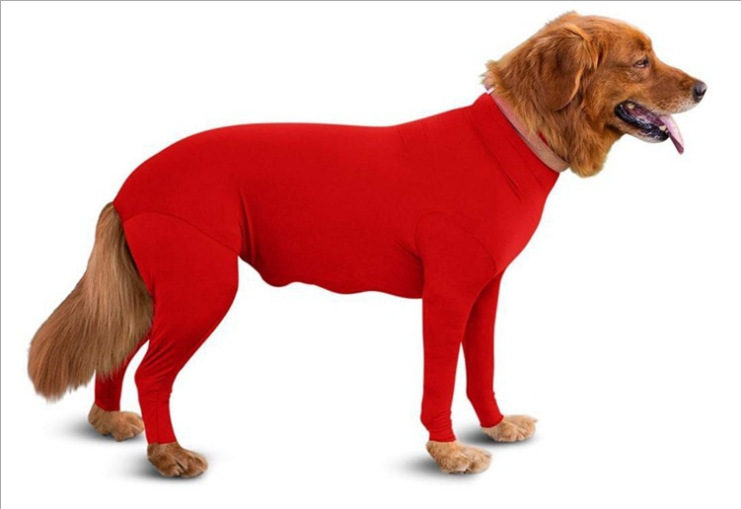 Dog clothes autumn and winter pet cotton-padded clothes Teddy captain cotton-padded clothes new medium and small dog four-legged factory in stock