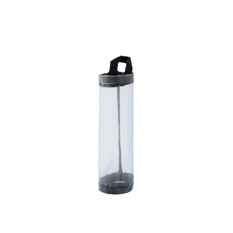 Kitchen Garbage Bag Storage Bag Wall-Mounted Withdrawable Storage Bag Door Rear Storage Hanging Bag Convenient Round Organise Bag