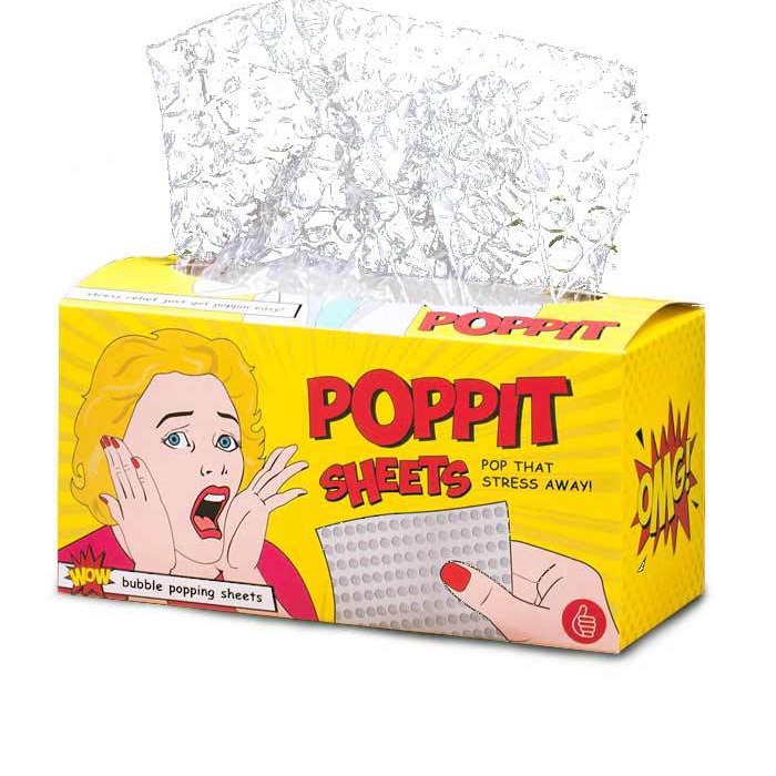 Bubble bag paper children's toy desktop office gift small size bubble film squeeze gift