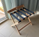 Handle Teak Original Color Luggage Rack